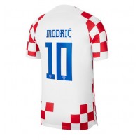 Pánský Fotbalový dres Chorvatsko Luka Modric #10 MS 2022 Domácí Krátký Rukáv